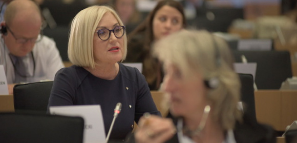 Joanna Kopcińska pyta o propozycje rozwiązań zapobiegających ryzyku klęsk