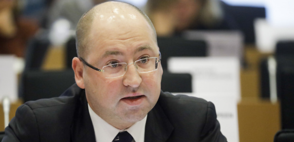 Adam Bielan w dyskusji z Komisarzem ds. Rynku Wewnętrznego