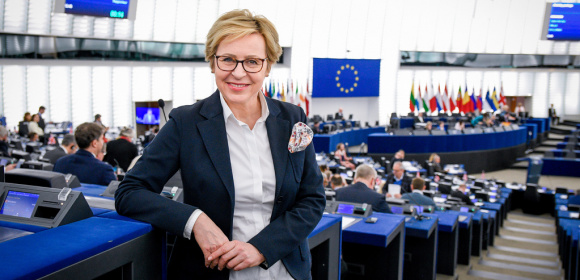 Jadwiga Wiśniewska w obronie polskich przewoźników