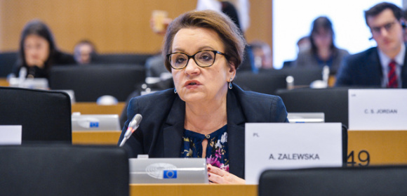 Anna Zalewska o wynagrodzeniu minimalnym w UE