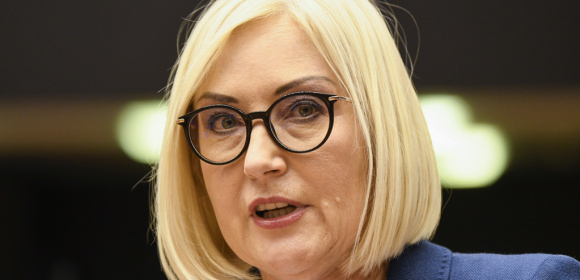 Joanna Kopcińska w dyskusji z dyrektor ECDC