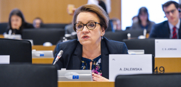 Anna Zalewska w dyskusji nad dyrektywą w sprawie jakości powietrza