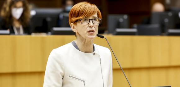 Elżbieta Rafalska nt. Europejskiego Funduszu Społecznego Plus
