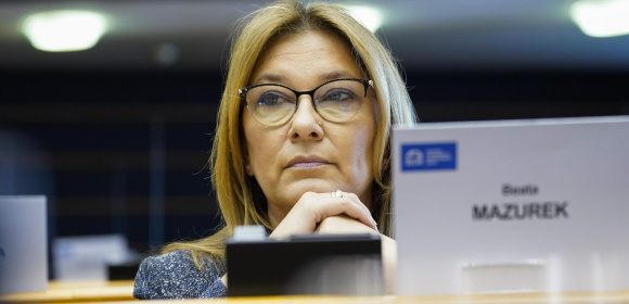 Beata Mazurek interweniuje ws. blokady kolejowych przejść granicznych między Polską a Ukrainą
