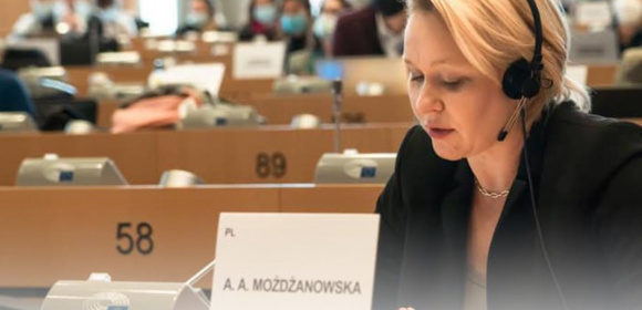 Andżelika Możdżanowska: Rezolucja PE pt. „Krajowe weta w celu podważenia globalnego porozumienia podatkowego” to ciąg dalszy nagonki o podłożu ideowym