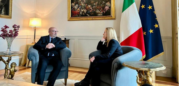 Współprzewodniczący grupy EKR Ryszard Legutko i Nicola Procaccini po spotkaniu z Giorgią Meloni: „Musimy przełamać ideologiczny monopol lewicy w Unii Europejskiej”