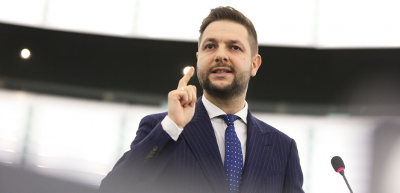 Patryk Jaki: „Chciałbym, żeby cały świat usłyszał o podwójnych standardach w Unii i obecnej sytuacji w Polsce, za którą ponosicie współodpowiedzialność”