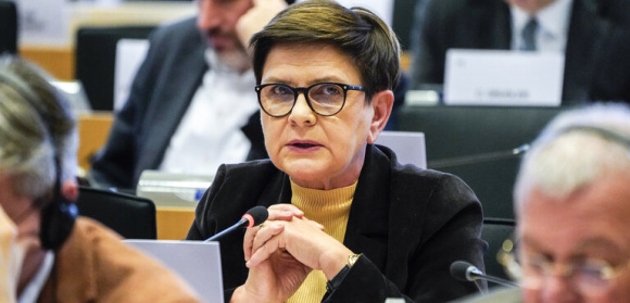 Beata Szydło w dyskusji z kandydatem na komisarza ds. klimatu, neutralności emisyjnej i czystego wzrostu
