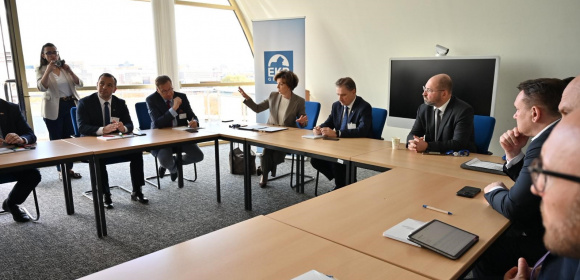 Spotkanie europosłów delegacji Prawa i Sprawiedliwości z przedstawicielami NSZZ „Solidarność” w Parlamencie Europejskim